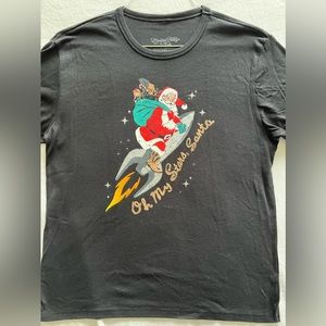 Mallory Ervin’s Living Fully Co. “Oh My Stars, Santa” tee.